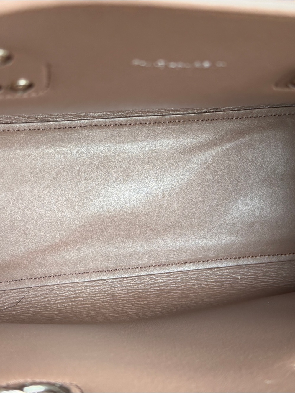 Saint Laurent Sac de Jour grained leather - Dusty Rose Taupe - Picture 14 of 15
